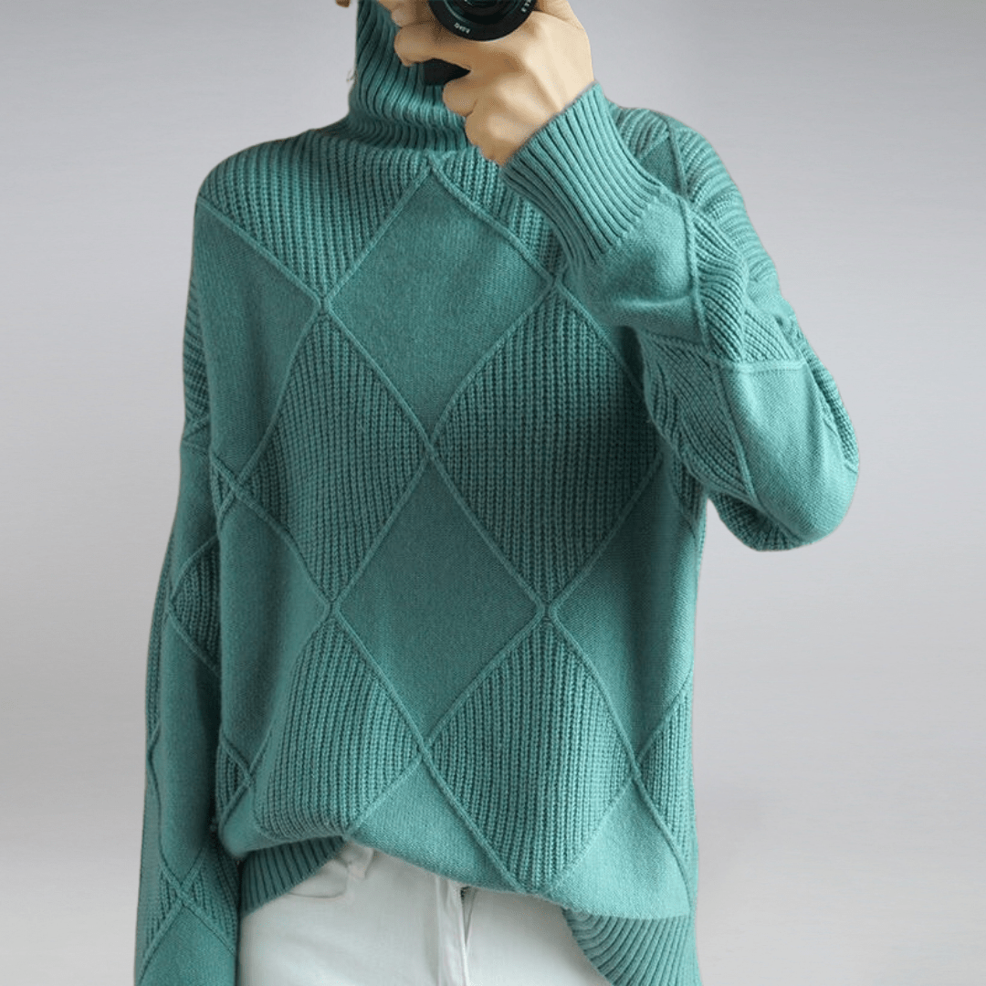 Women's Soft turtleneck sweater