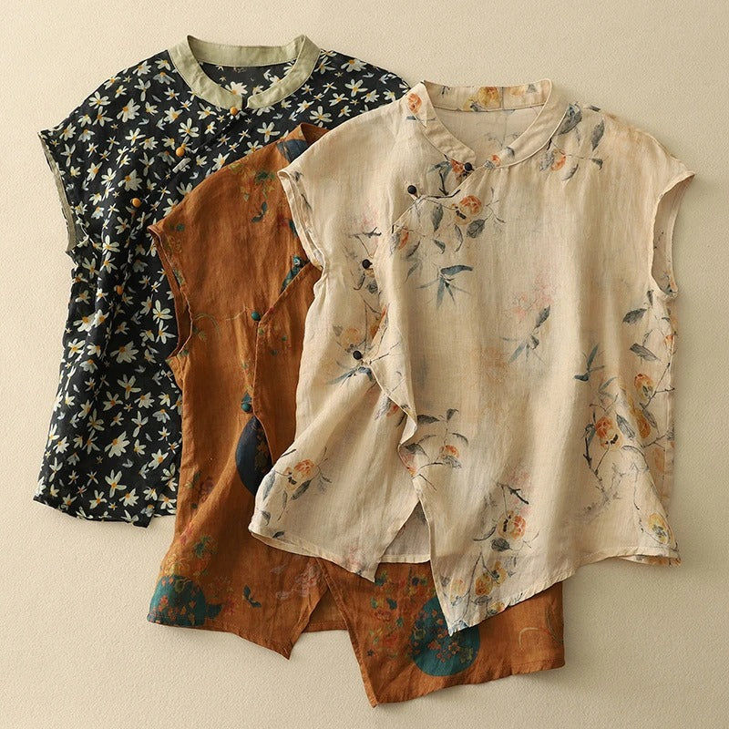 Women's Vintage Sleeveless Top