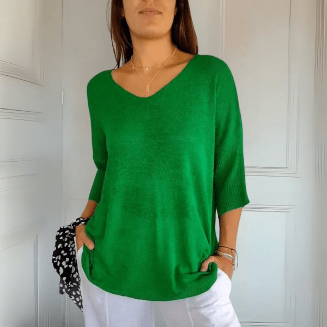 Women's V-Neck Top