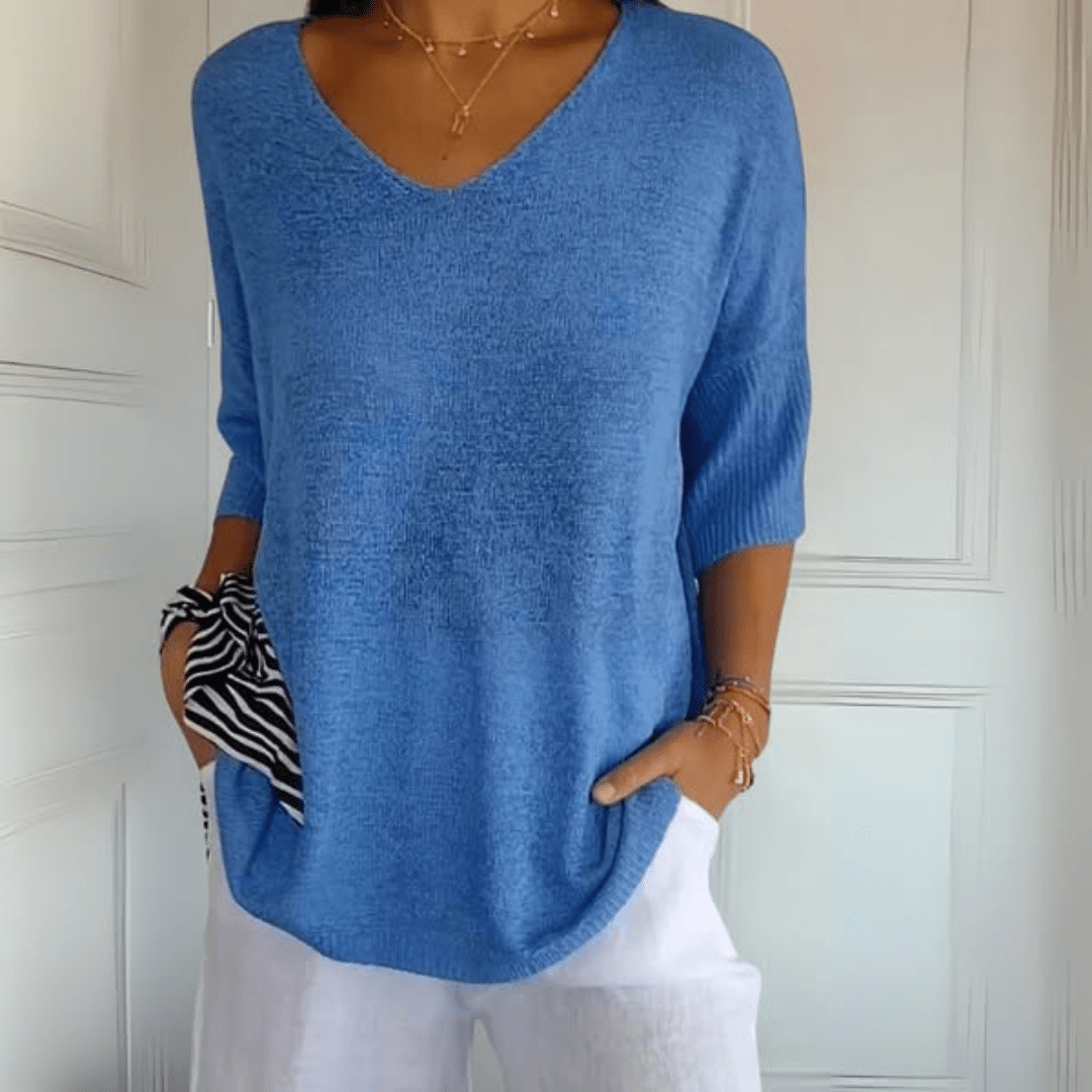 Women's V-Neck Top