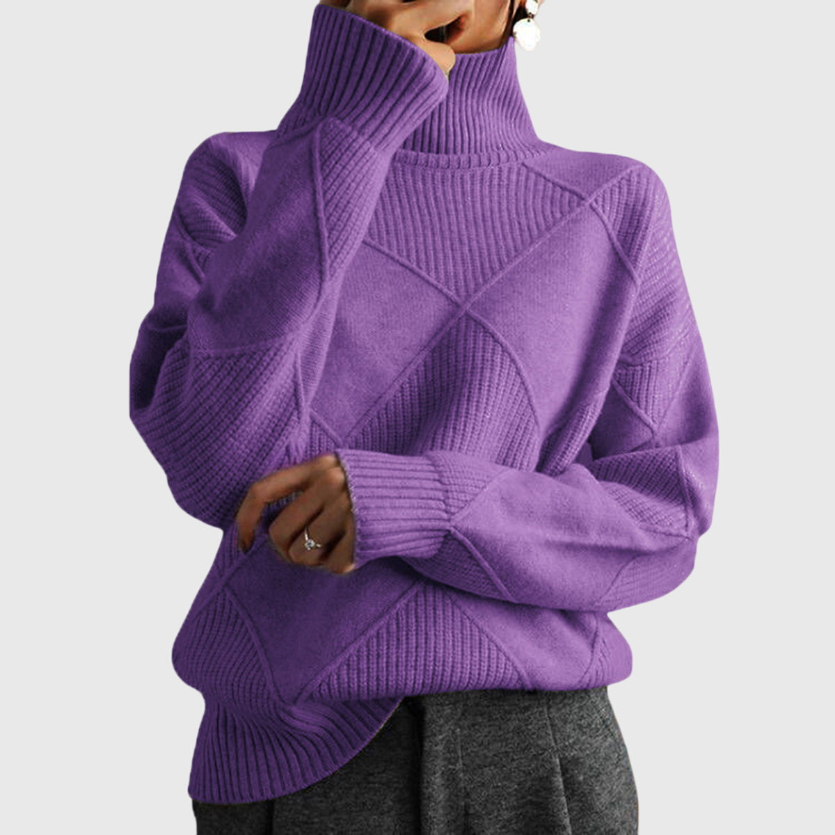 Women's Turtleneck Sweater