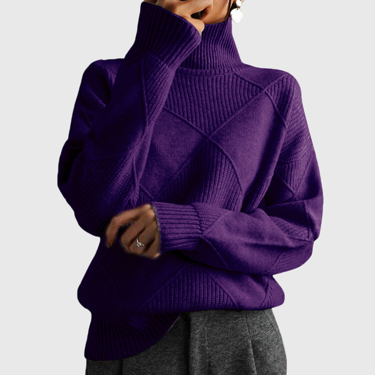 Women's Turtleneck Sweater