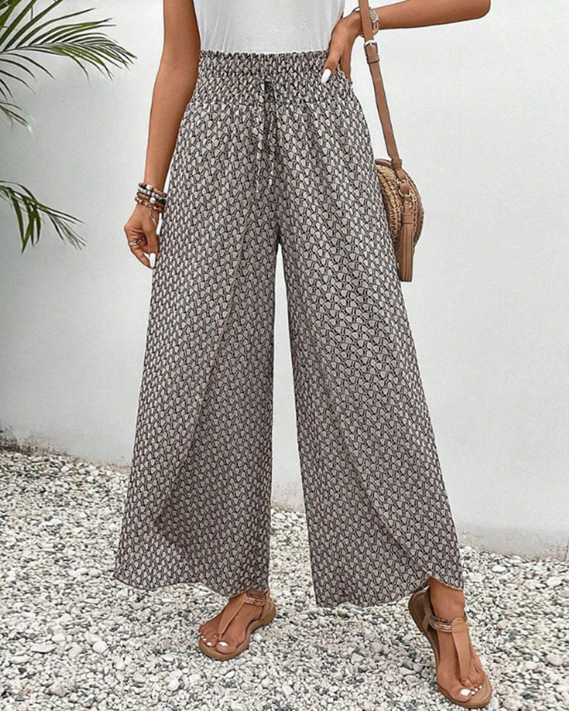 Women's Relaxed Wide Leg Trousers