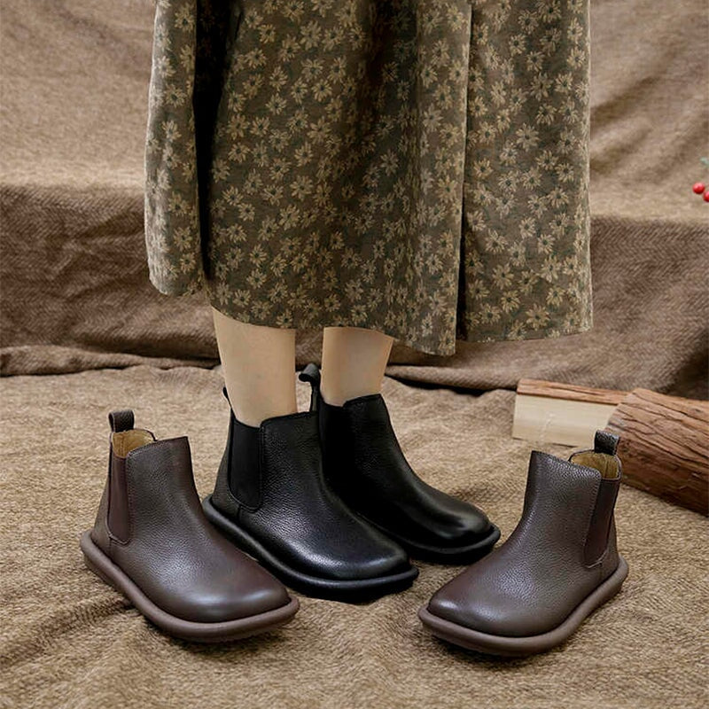 Women's Slip-On Boots – Effortless Comfort, Modern Simplicity