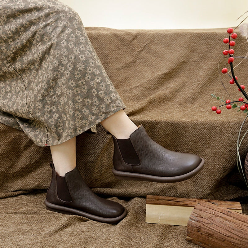 Women's Slip-On Boots – Effortless Comfort, Modern Simplicity