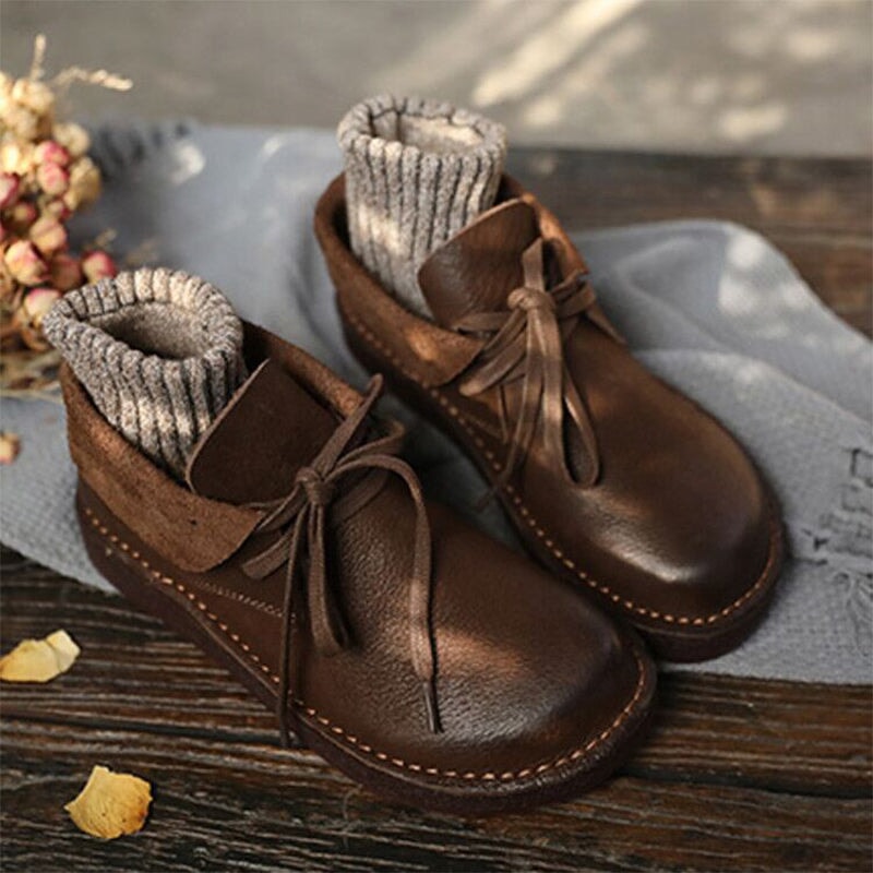 Women's Wrap Boots – Cozy Charm for Everyday Comfort