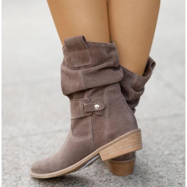 Women's Elegant Ankle Boots with Zipper Closure