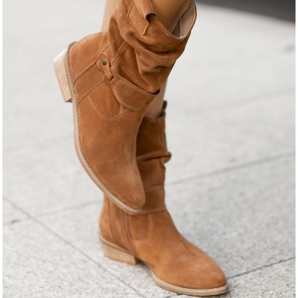 Women's Elegant Ankle Boots with Zipper Closure
