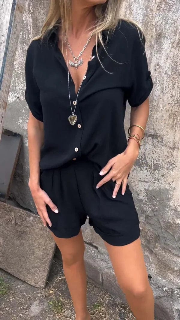Women's Lightweight Shorts and Top Set