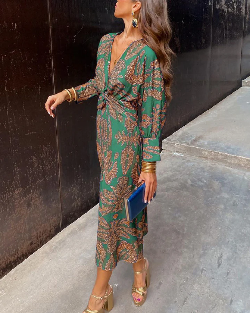 Women’s Long Sleeve Maxi Dress