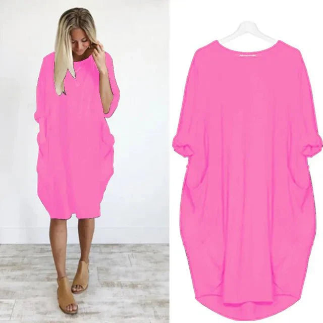 Women's Elegant Pocket Dress