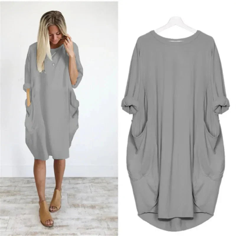 Women's Elegant Pocket Dress
