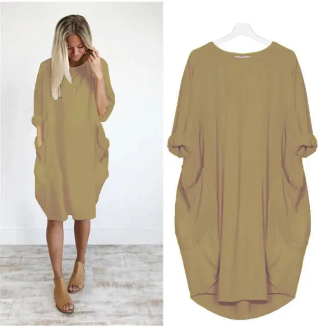 Women's Elegant Pocket Dress