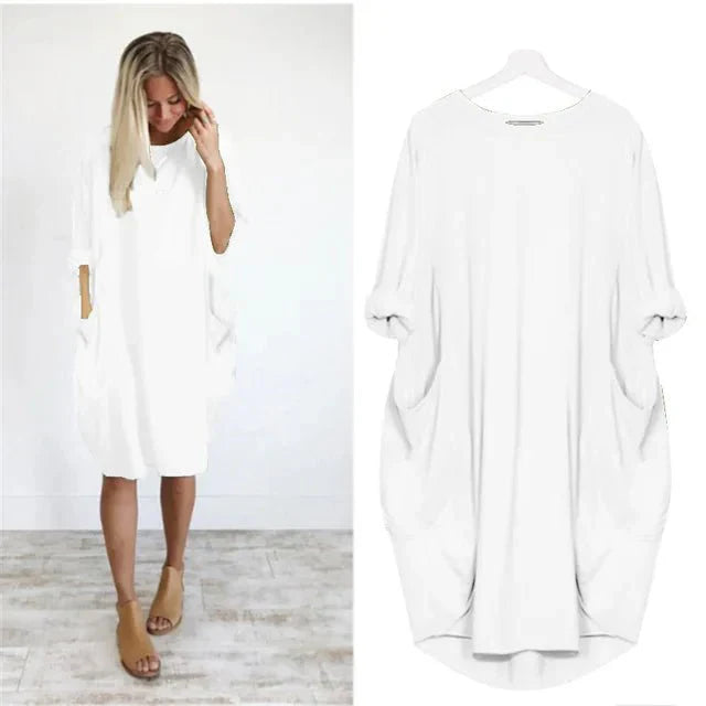 Women's Elegant Pocket Dress