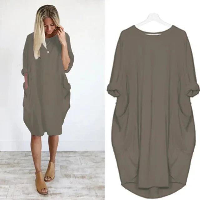 Women's Elegant Pocket Dress