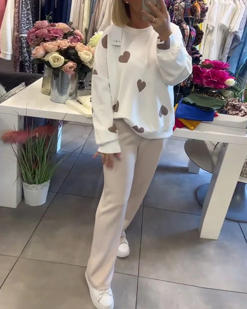 Women's Hearts Sweater