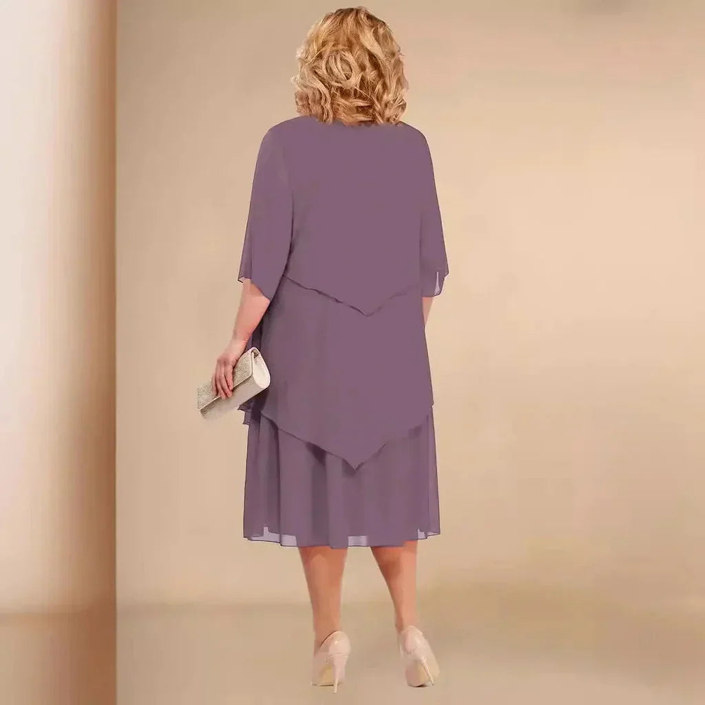 Women's Elegant Chiffon Dress