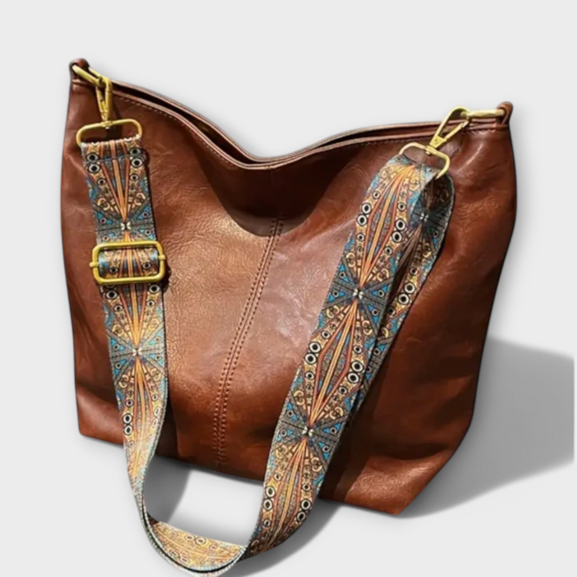 Women's Shoulder Bag with Unique Strap