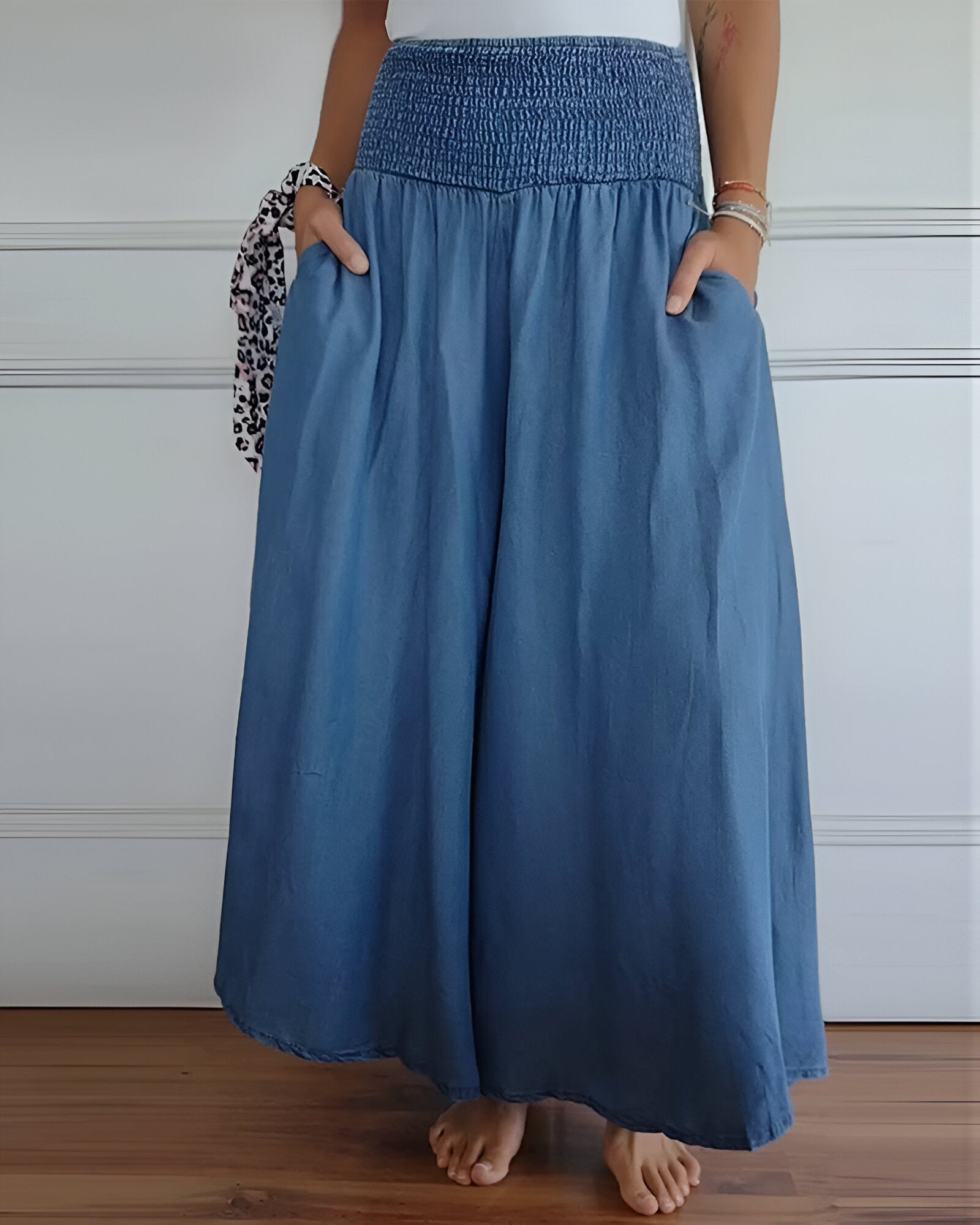 Women's Comfortable pants with elastic waist