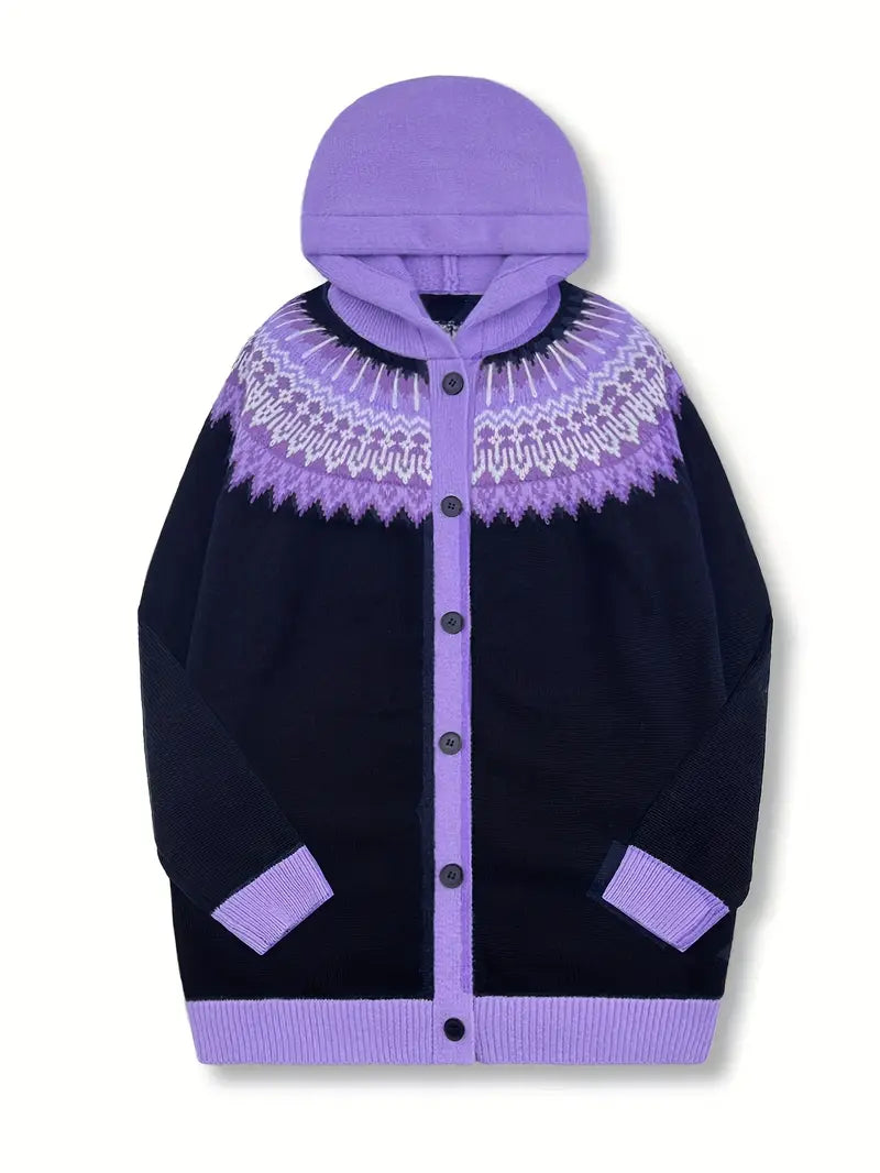 Women's Casual Hooded Cardigan