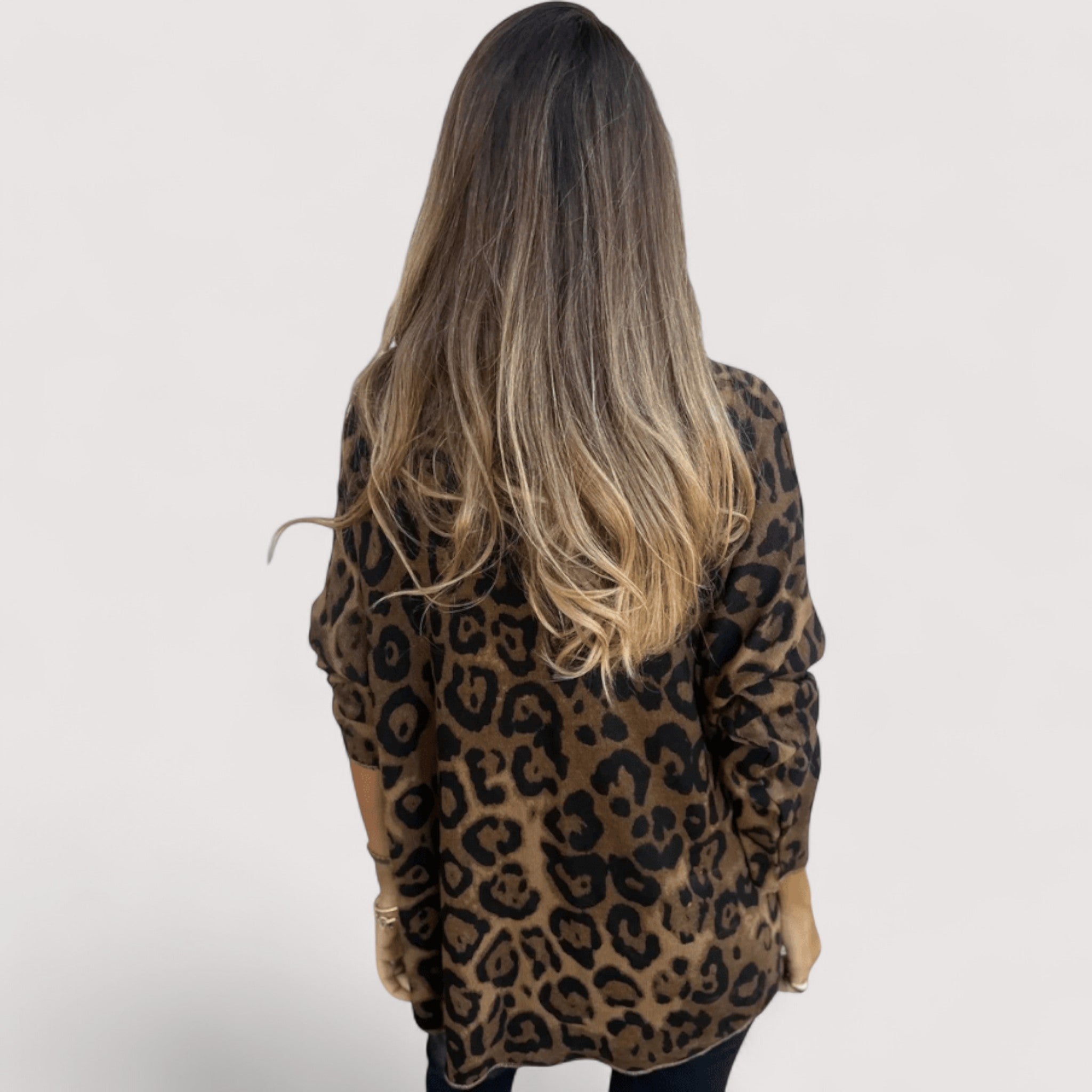 Women's Lightweight Leopard Print Top