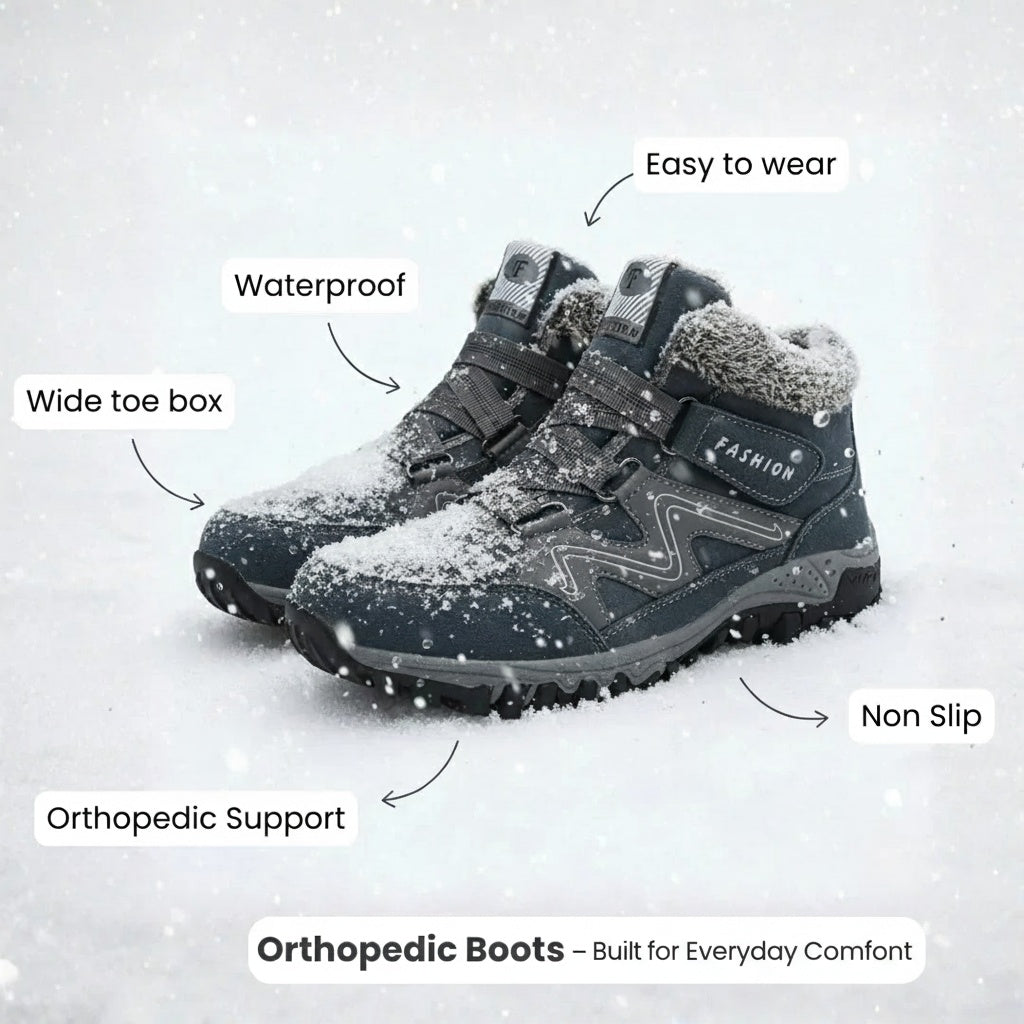 Women's Comfort Orthopedic & Waterproof Boots