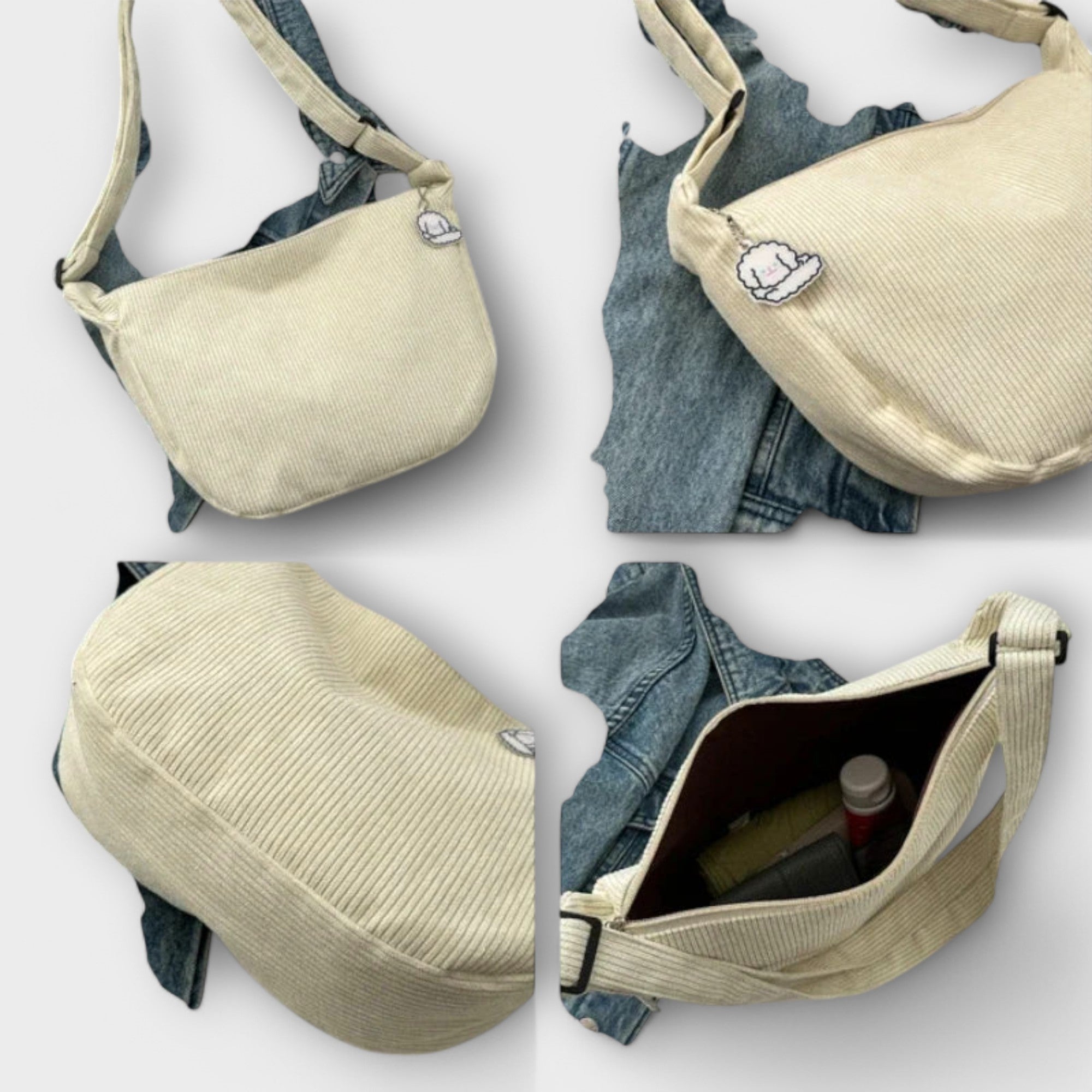 Women's Shoulder Bag with Elegant Shape