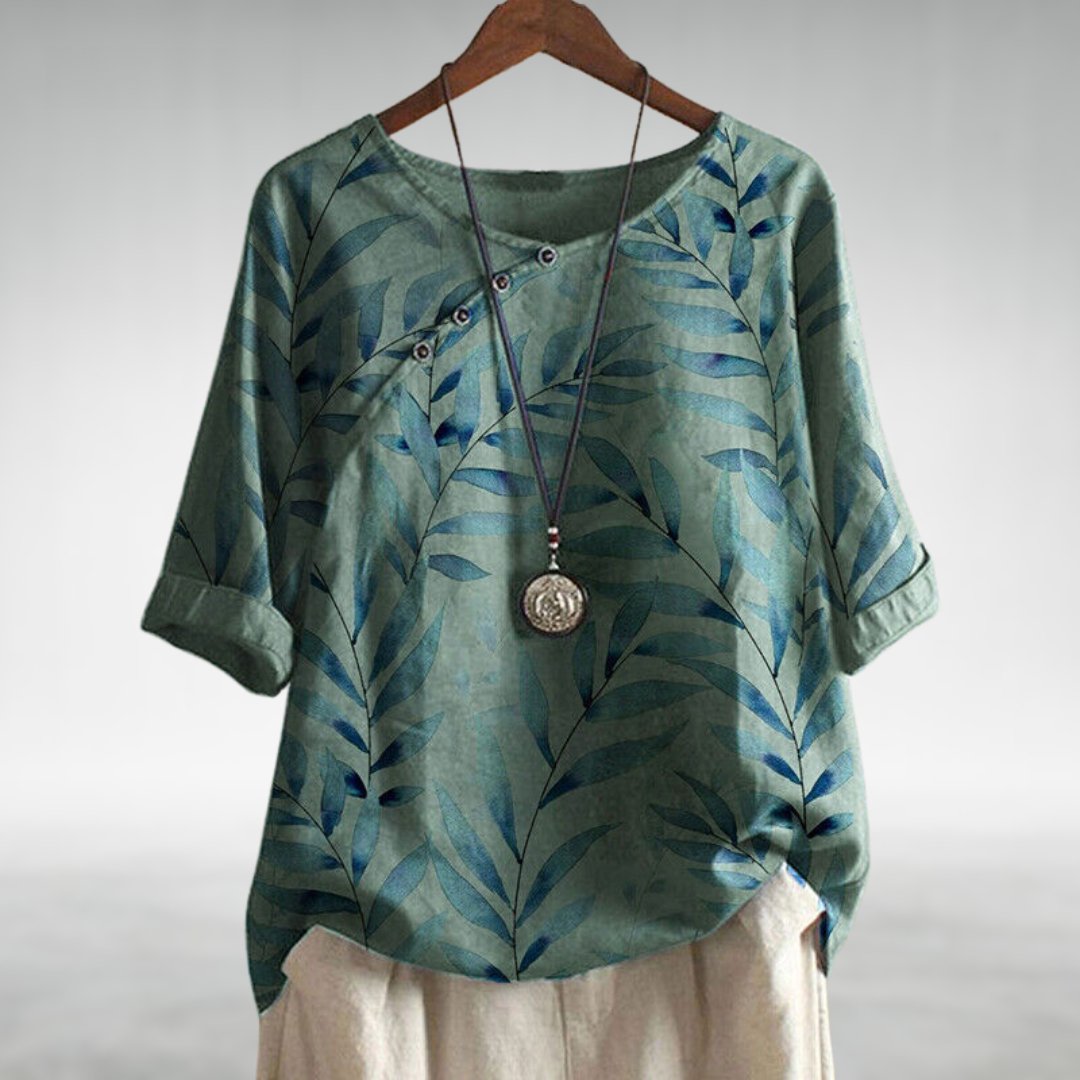 Women's Chic Blouse with a Playful Flair