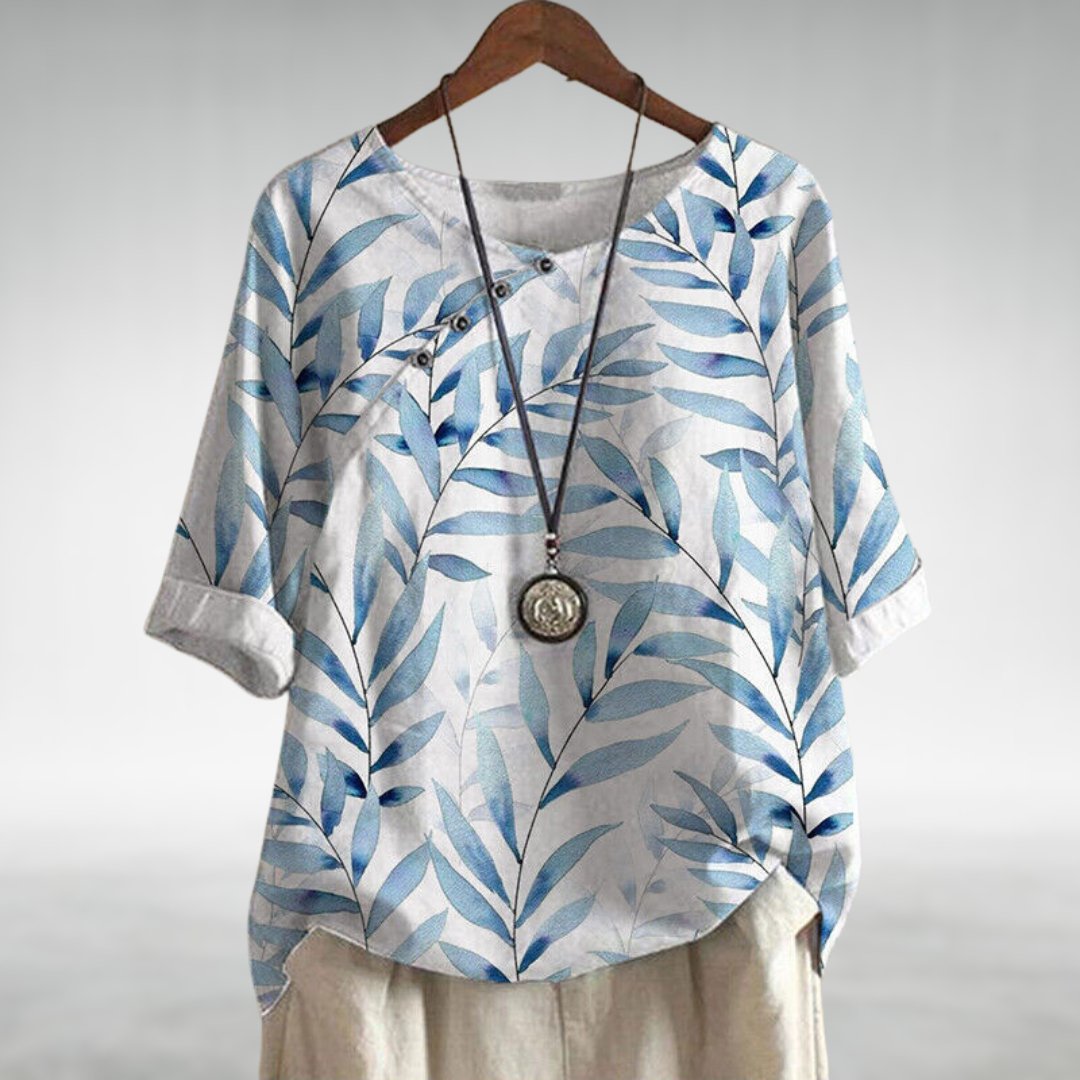 Women's Chic Blouse with a Playful Flair