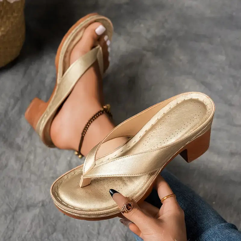 Women's Orthopedic Slippers with Heel