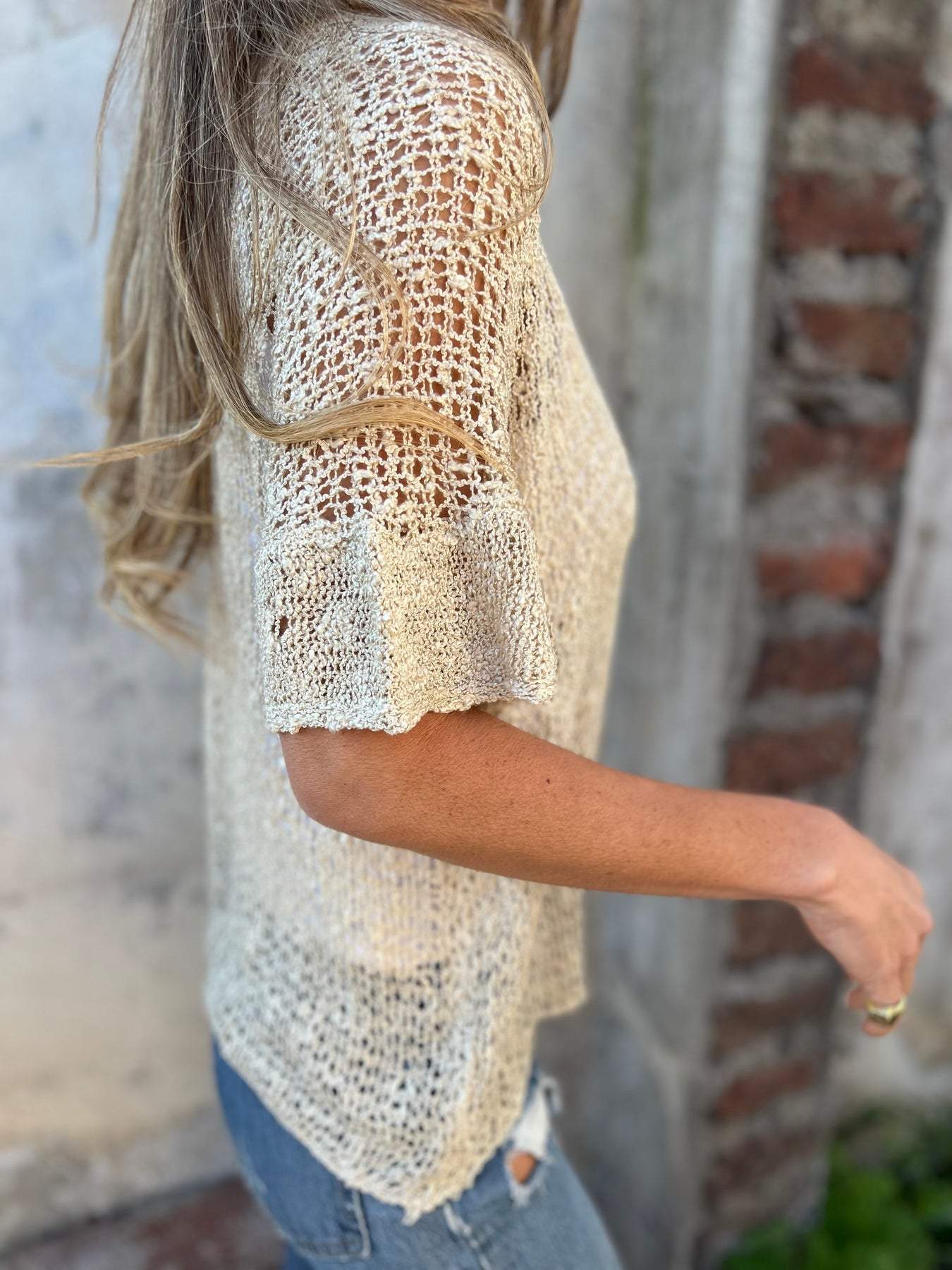 Women's Elegant Textured Top
