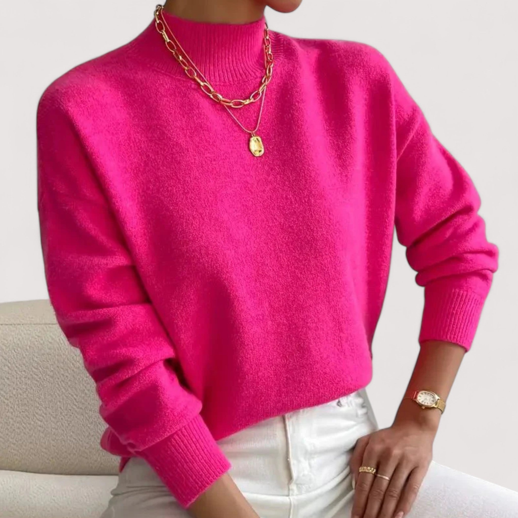 Women's Elegant and Comfortable Turtleneck Sweater