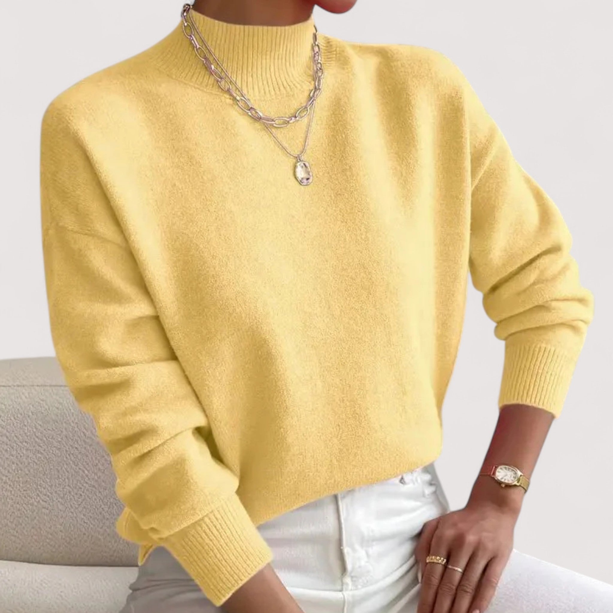 Women's Elegant and Comfortable Turtleneck Sweater