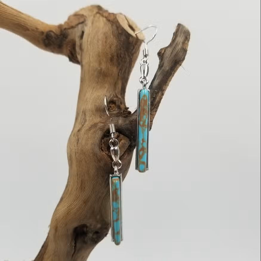 Women's Vintage Turquoise Earrings