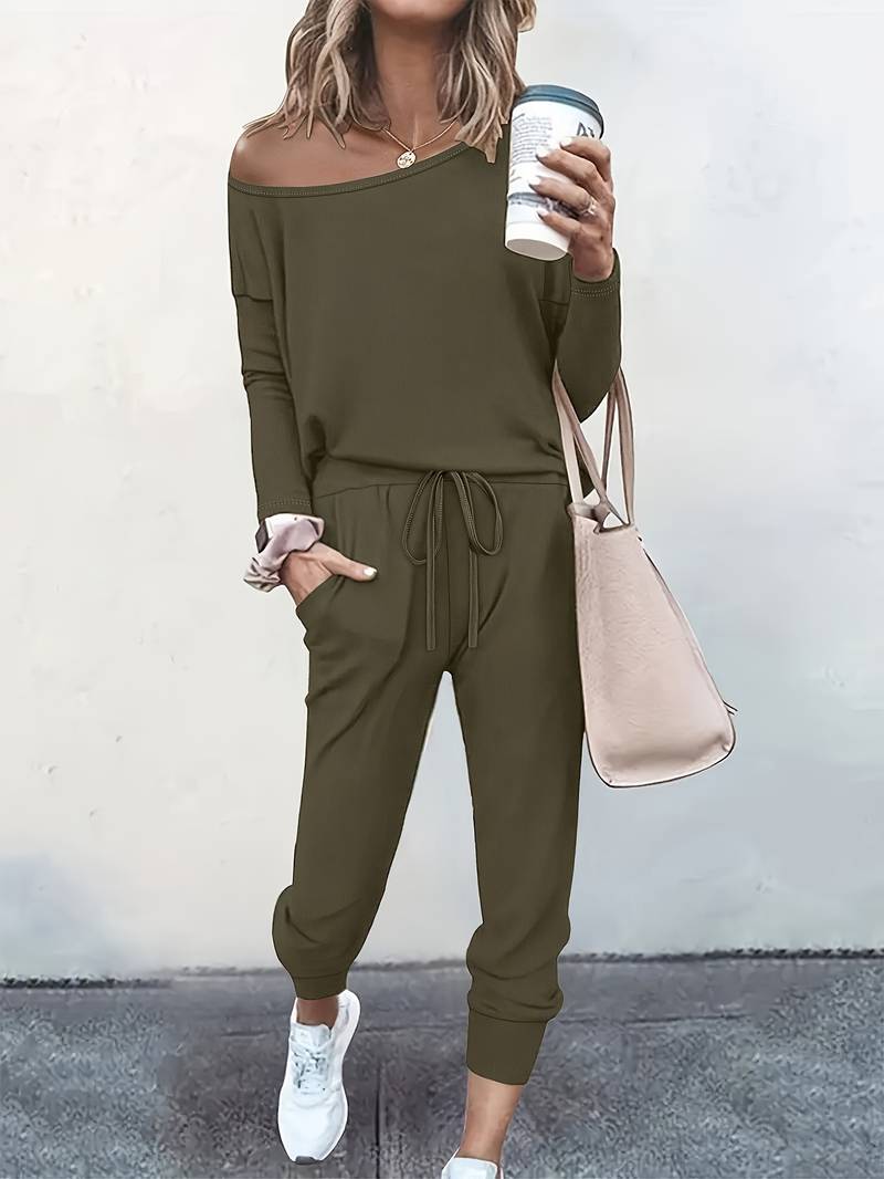 Women's Effortless Chic Two-Piece Set
