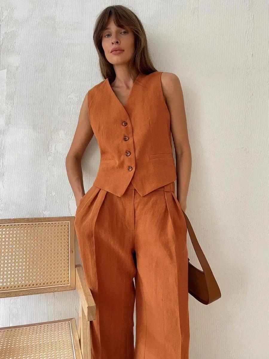 Women's Effortless Chic Two-Piece Set