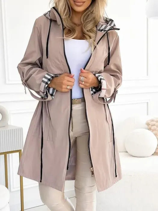 Women's Waterproof & Windproof Zip Coat