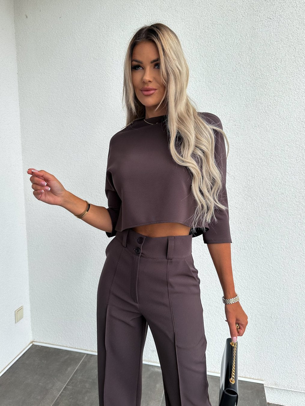 Women's Elegant Two-Piece Lounge Set