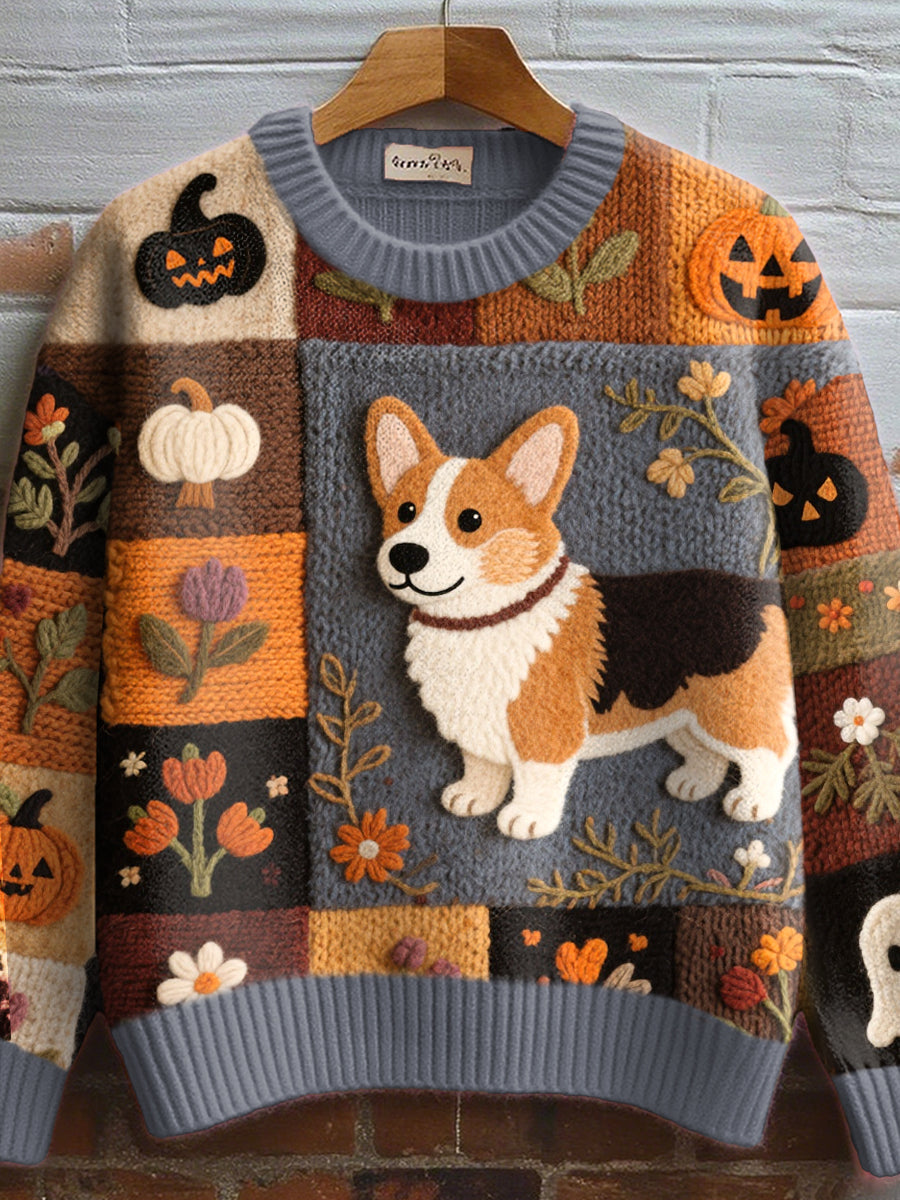 Women's Autumn Corgi Sweater