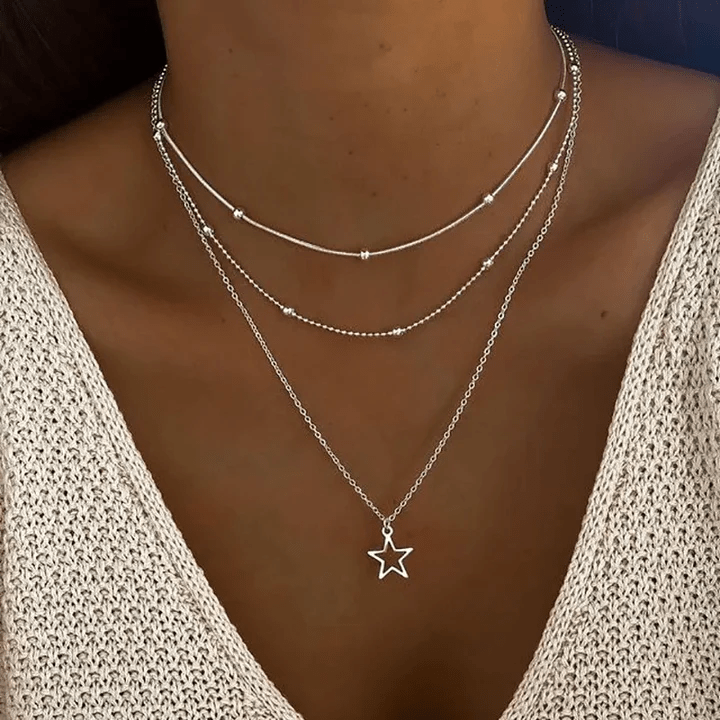 Women's Vintage Star Pendant