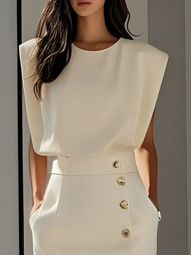 Women's Effortless Charm Midi Dress