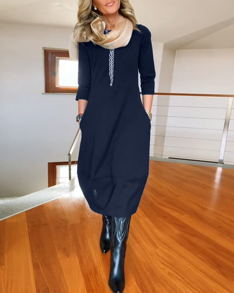 Women's Elegant and Flattering Dress