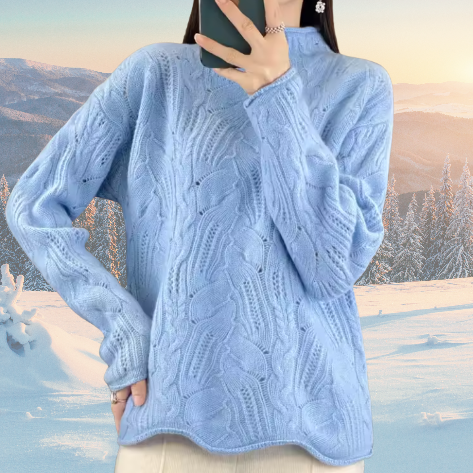 Women's Elegant Knit Sweater