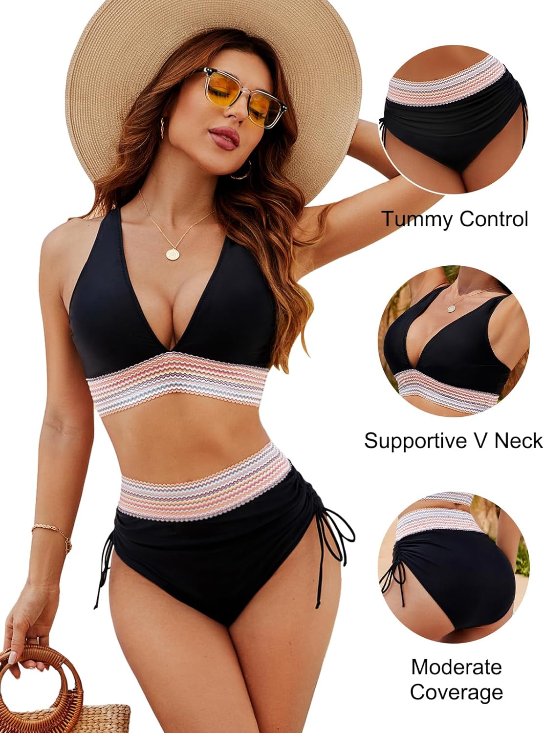 Women's Bikini Set with Tummy Control
