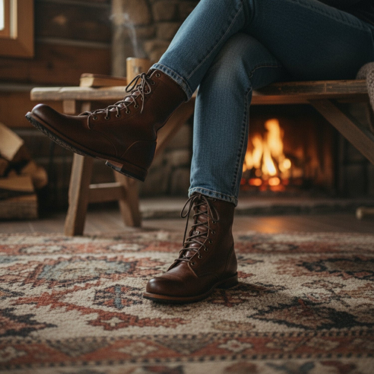 Women's Lace-up Boots