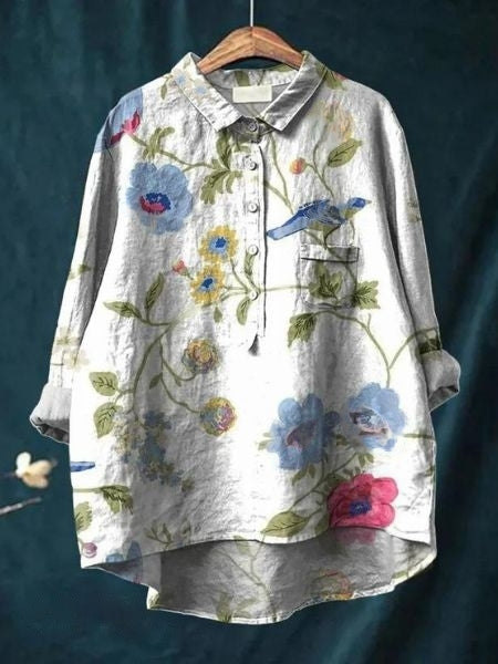 Women's Floral Blouse