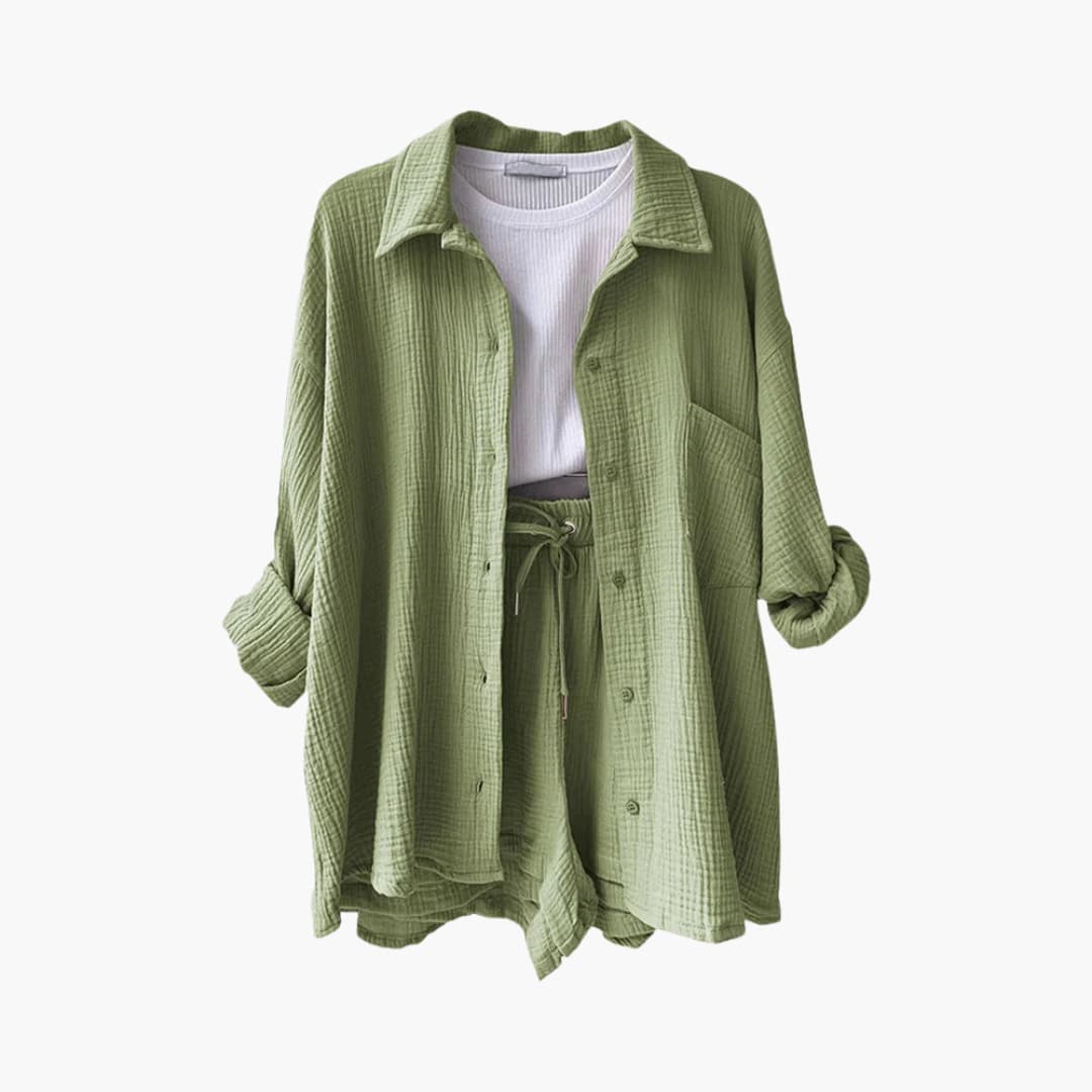 Women's Chic and Casual Two-Piece Set