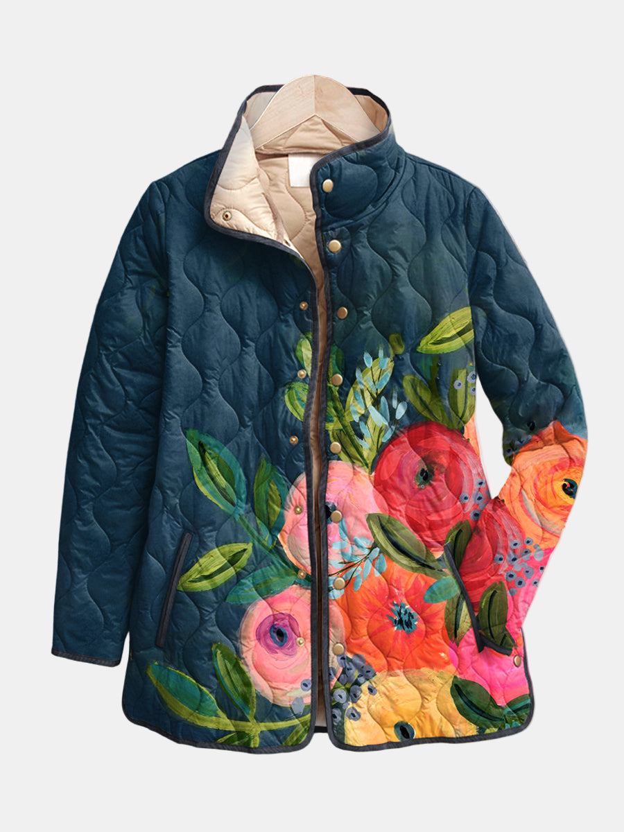 Women's Vintage Floral Jacket