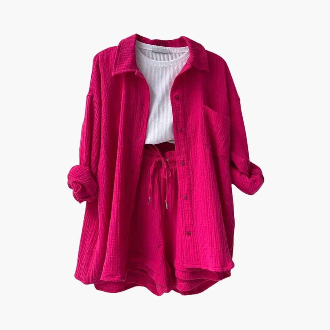 Women's Chic and Casual Two-Piece Set