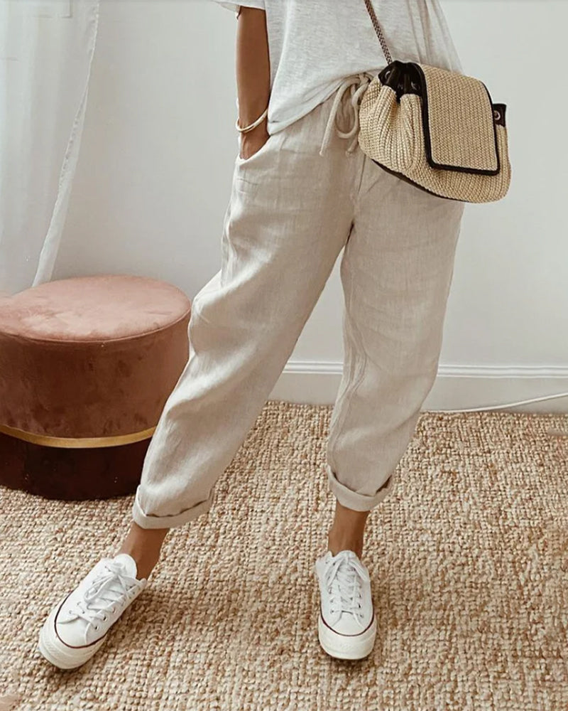 Women's Casual & Elegant Waistband Trouser
